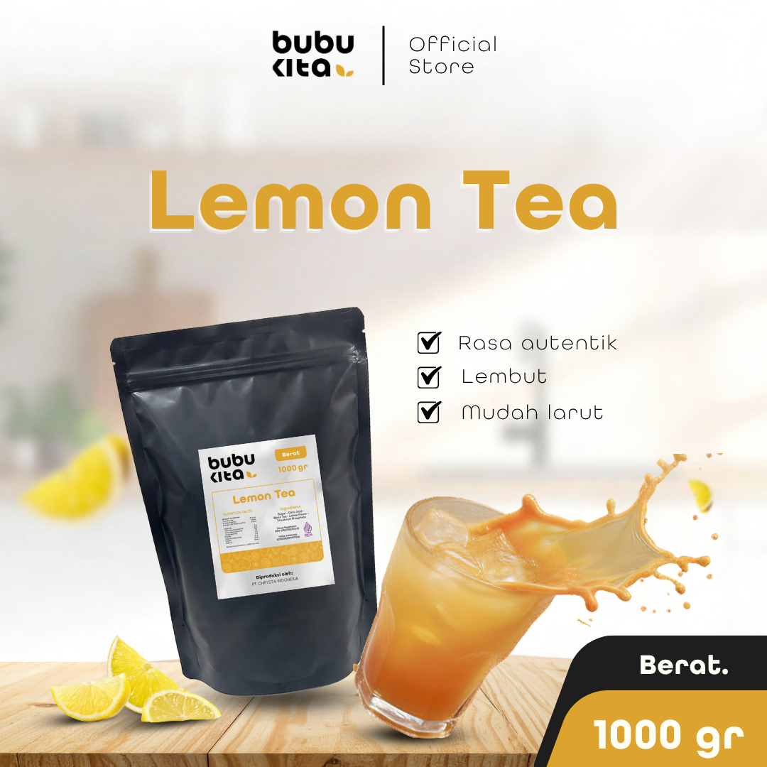 Premix bubukita Lemon Tea 1000 gram
